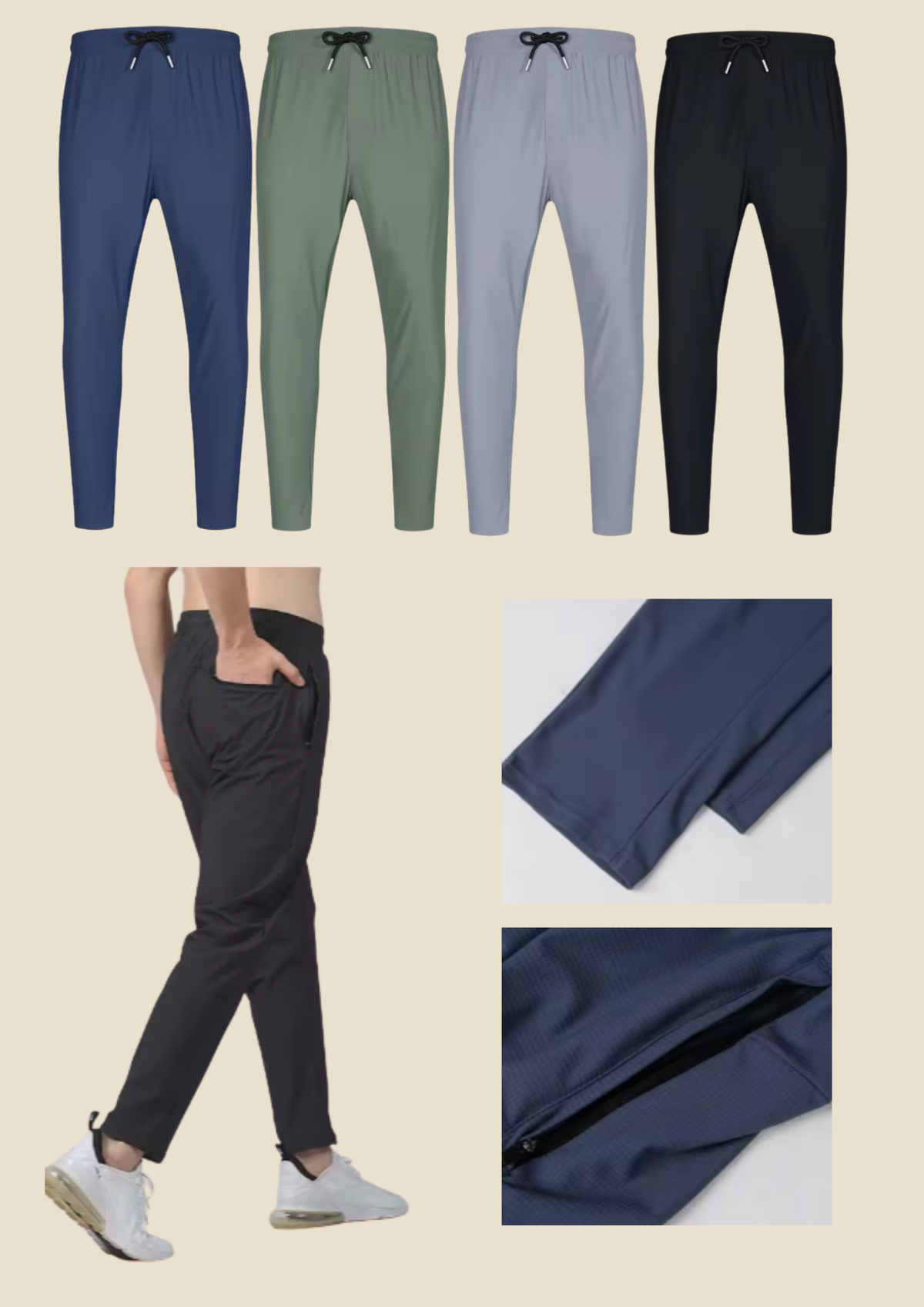 Pantalones de jogging ligeros