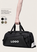 Mochila con compartimento para zapatos